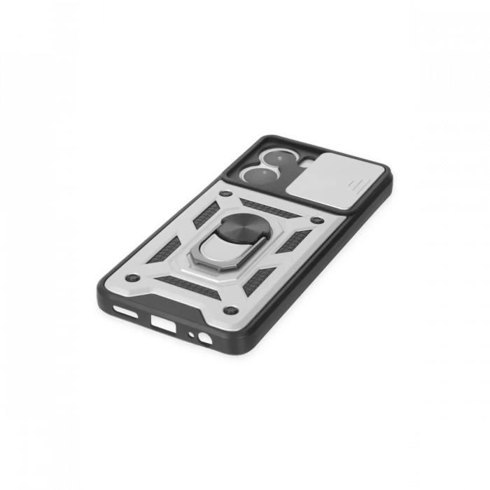 Newface Vivo Y16 Kılıf Pars Lens Yüzüklü Silikon