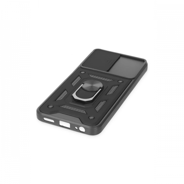 Newface Vivo Y16 Kılıf Pars Lens Yüzüklü Silikon
