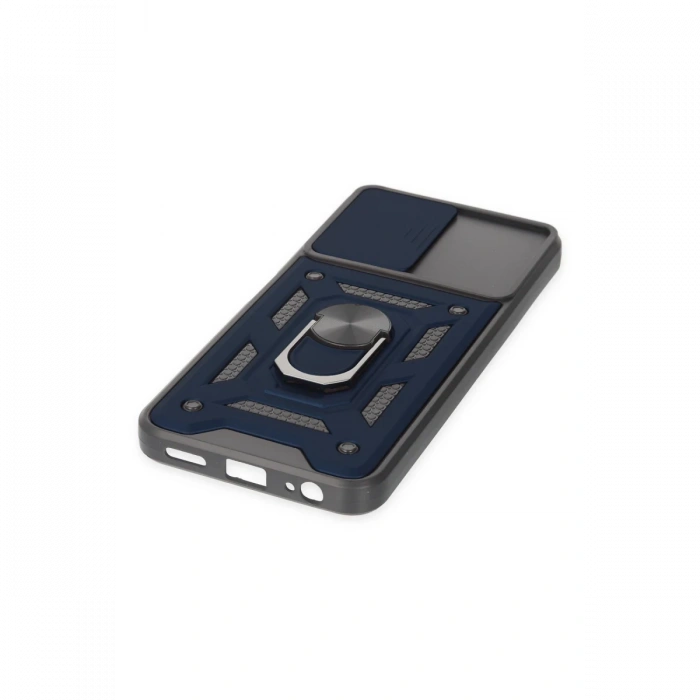 Newface Vivo Y16 Kılıf Pars Lens Yüzüklü Silikon