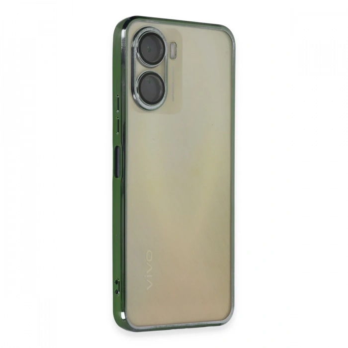 Newface Vivo Y16 Kılıf Razer Lensli Silikon