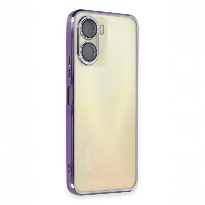 Newface Vivo Y16 Kılıf Razer Lensli Silikon
