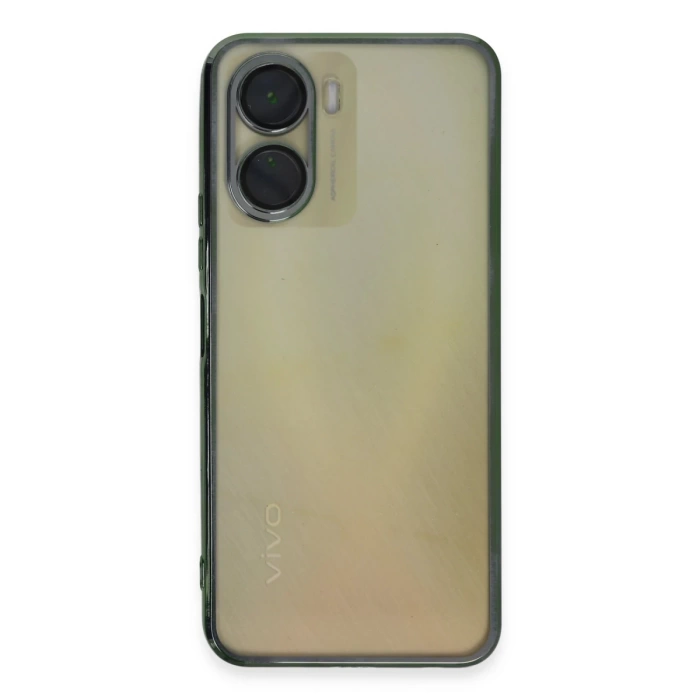 Newface Vivo Y16 Kılıf Razer Lensli Silikon