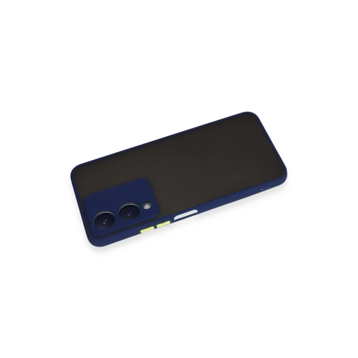 Newface Vivo Y17S Kılıf Montreal Silikon Kapak - Lacivert