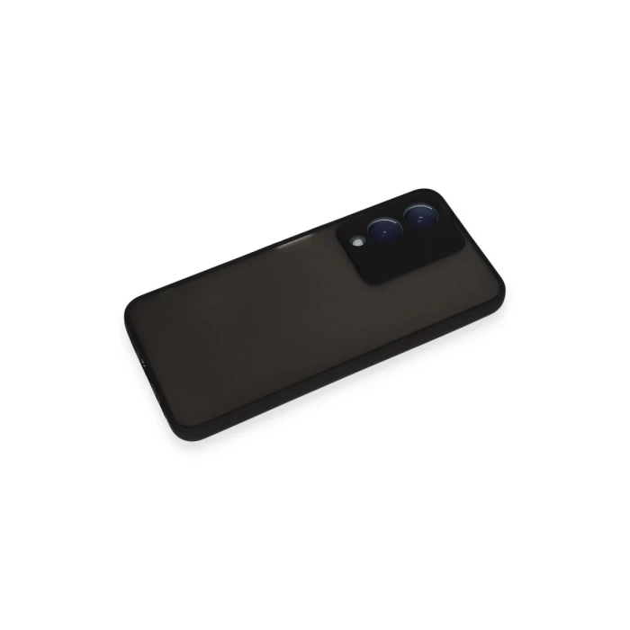 Newface Vivo Y17S Kılıf Montreal Silikon Kapak - Siyah