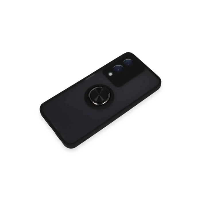 Newface Vivo Y17S Kılıf Montreal Yüzüklü Silikon Kapak