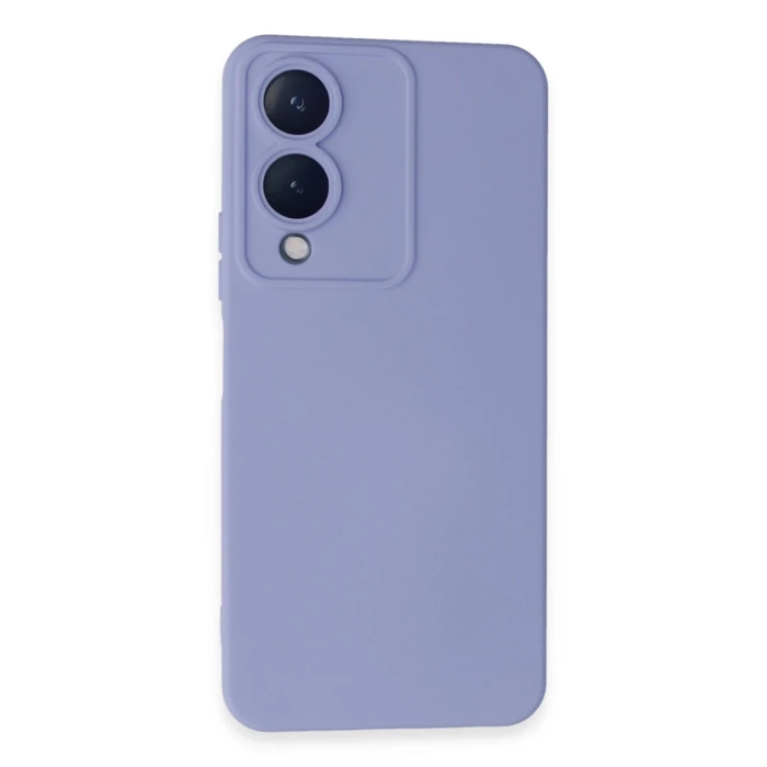 Newface Vivo Y17S Kılıf Nano içi Kadife Silikon