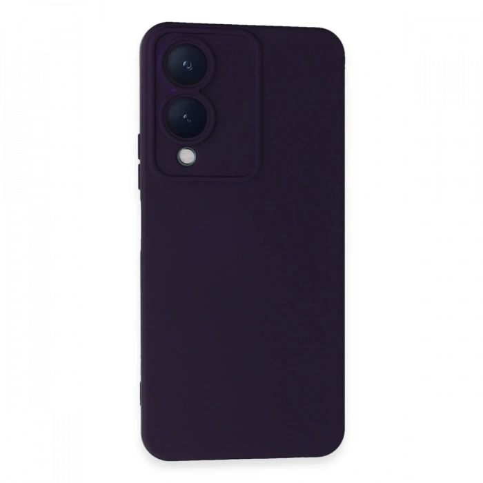Newface Vivo Y17S Kılıf Nano içi Kadife Silikon