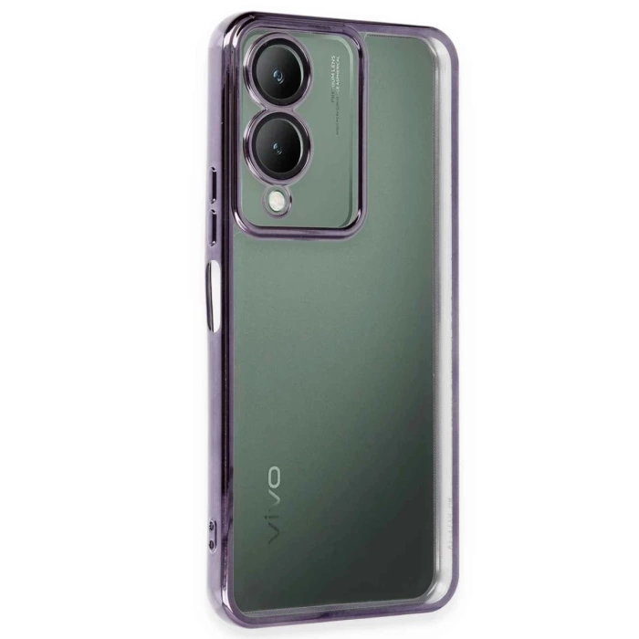 Newface Vivo Y17S Kılıf Razer Lensli Silikon