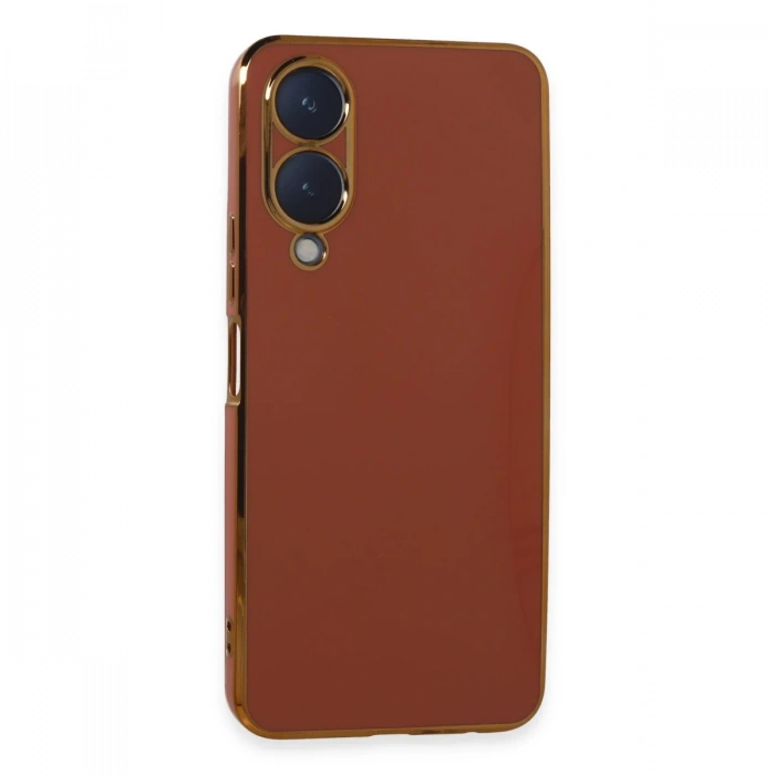 Vivo Y17S Kılıf Volet Silikon