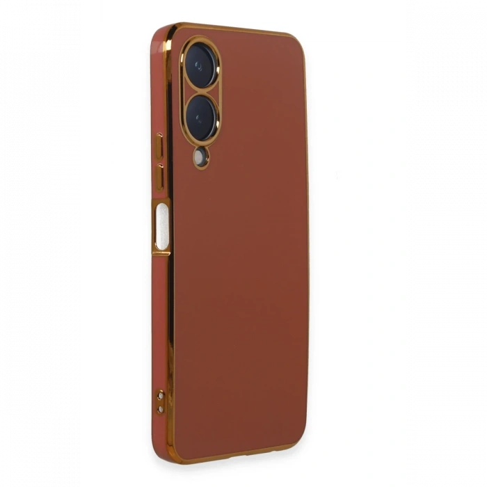 Vivo Y17S Kılıf Volet Silikon