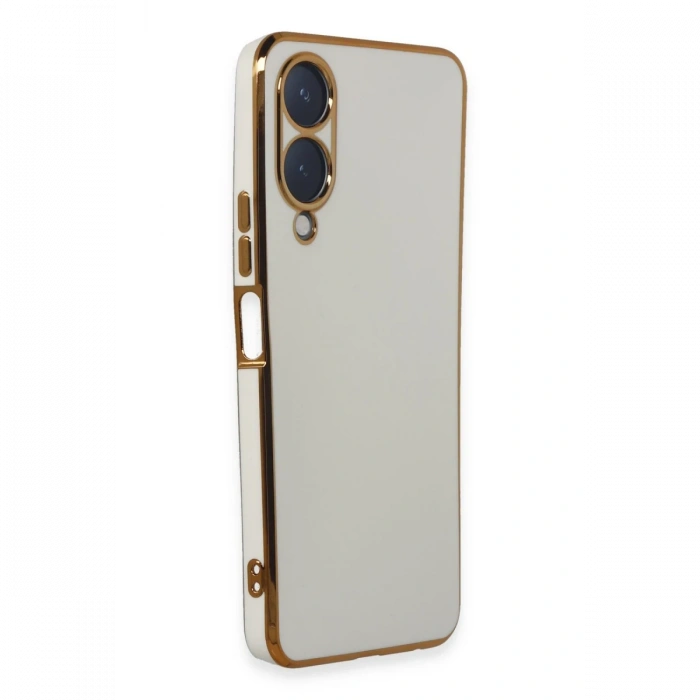 Vivo Y17S Kılıf Volet Silikon