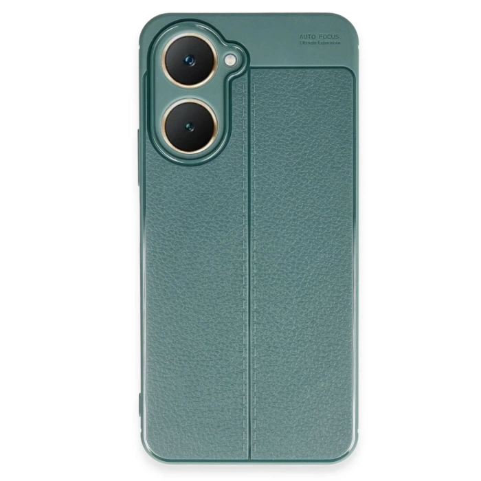 Newface Vivo Y18 Kılıf Auto Focus Kapak - Koyu Yeşil