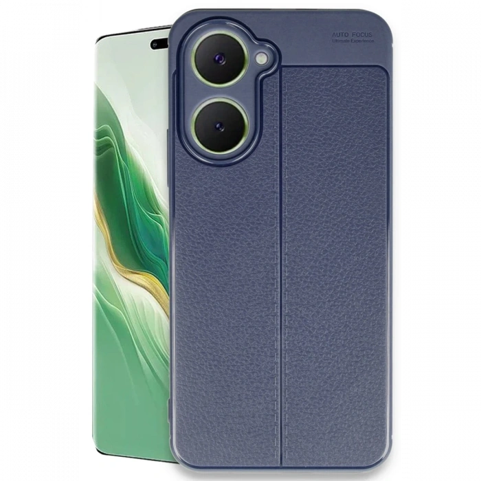 Newface Vivo Y18 Kılıf Auto Focus Kapak - Lacivert