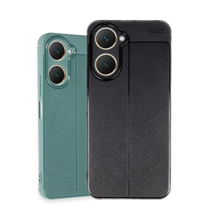 Newface Vivo Y18 Kılıf Auto Focus Kapak - Lacivert