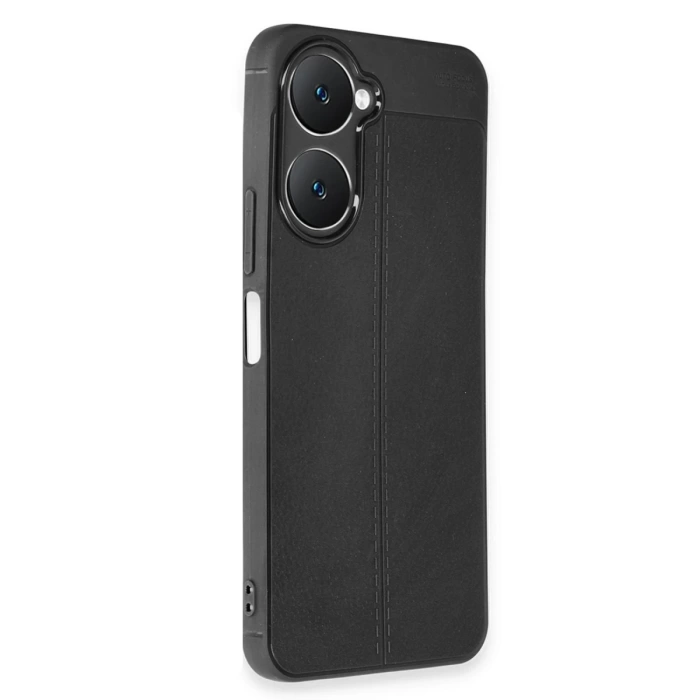 Newface Vivo Y18 Kılıf Auto Focus Kapak - Siyah