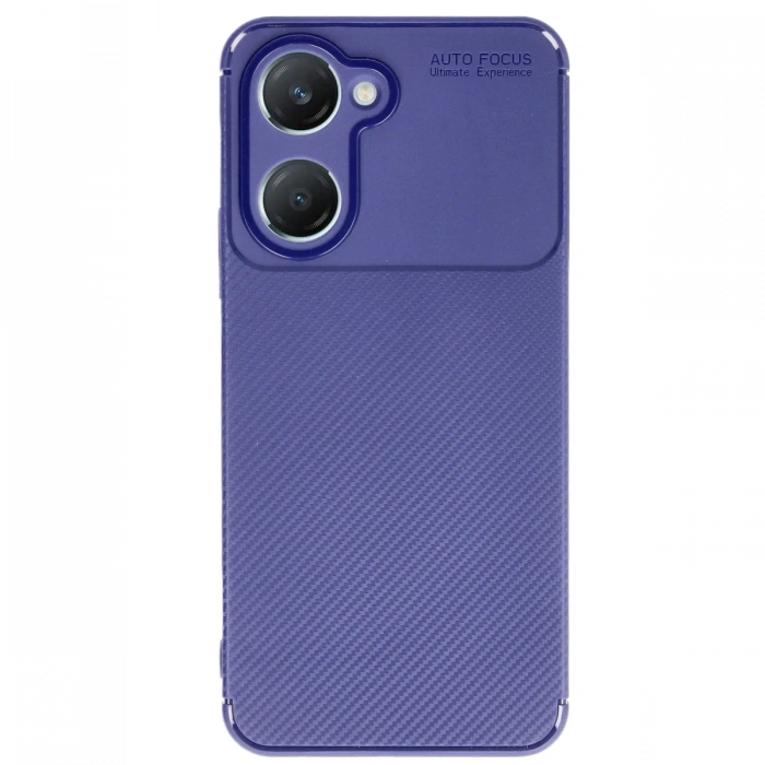 Newface Vivo Y18 Kılıf Auto Focus Karbon Kapak