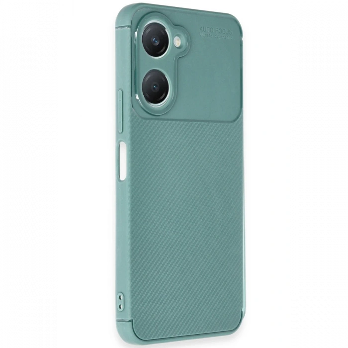 Newface Vivo Y18 Kılıf Auto Focus Karbon Kapak
