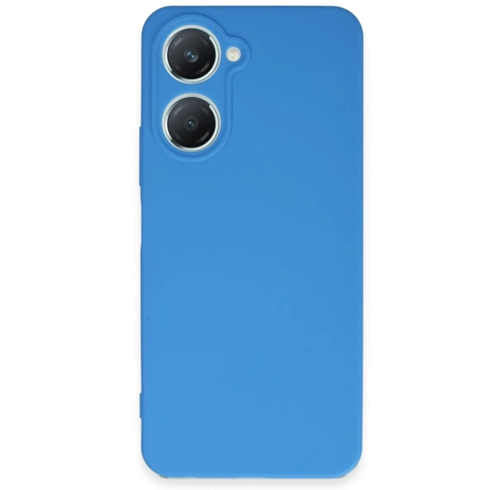 Newface Vivo Y18 Kılıf First Silikon - Mavi