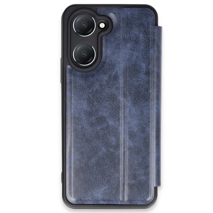Newface Vivo Y18 Kılıf Flip Cover - Lacivert