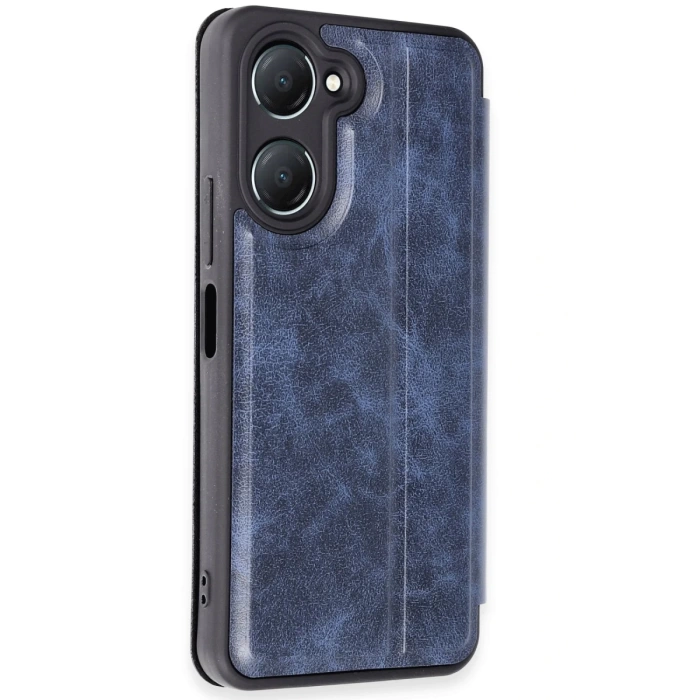 Newface Vivo Y18 Kılıf Flip Cover - Lacivert