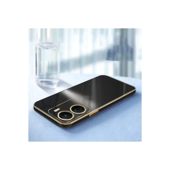 Newface Vivo Y18 Kılıf Volet Silikon - Kırmızı