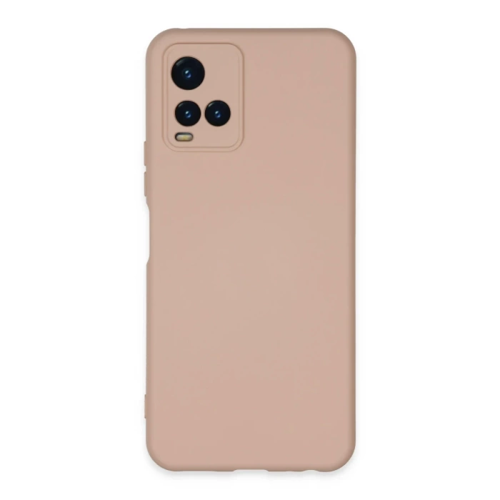 Newface Vivo Y21S Kılıf Nano içi Kadife Silikon