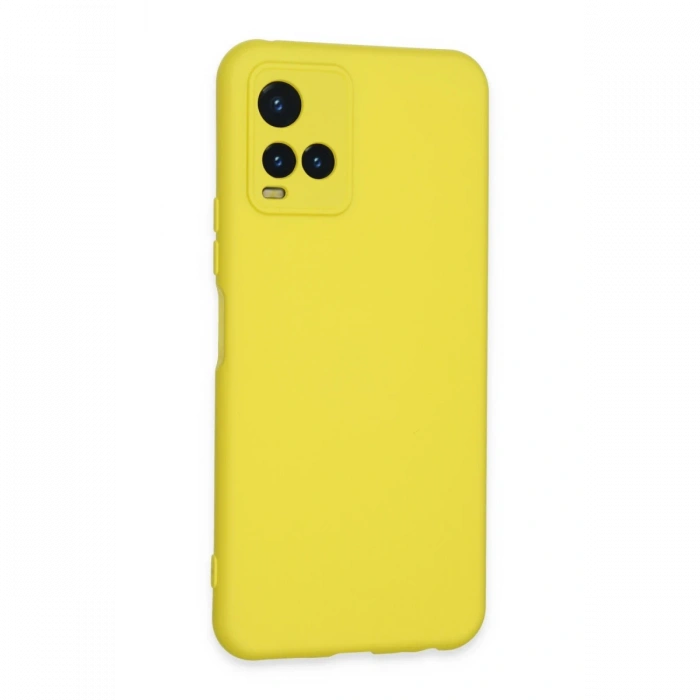 Newface Vivo Y21S Kılıf Nano içi Kadife Silikon
