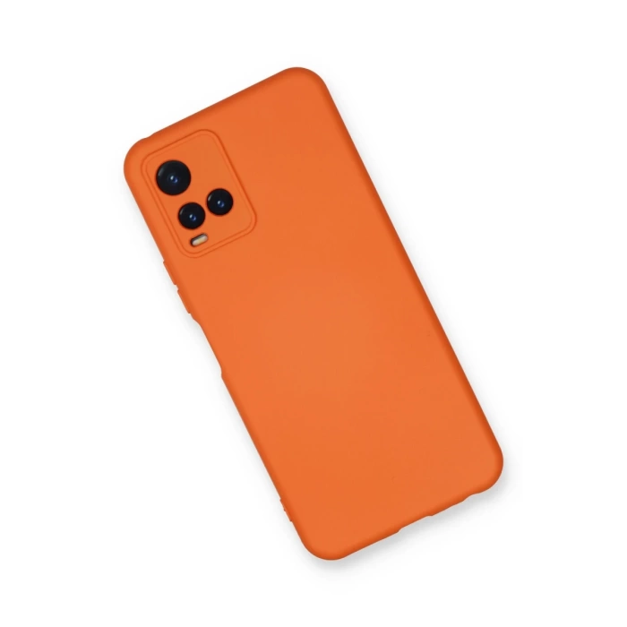 Newface Vivo Y21S Kılıf Nano içi Kadife Silikon