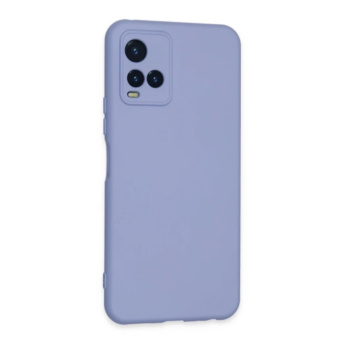 Newface Vivo Y21S Kılıf Nano içi Kadife Silikon