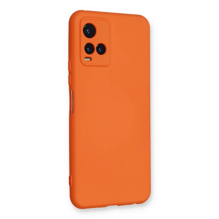 Newface Vivo Y21S Kılıf Nano içi Kadife Silikon