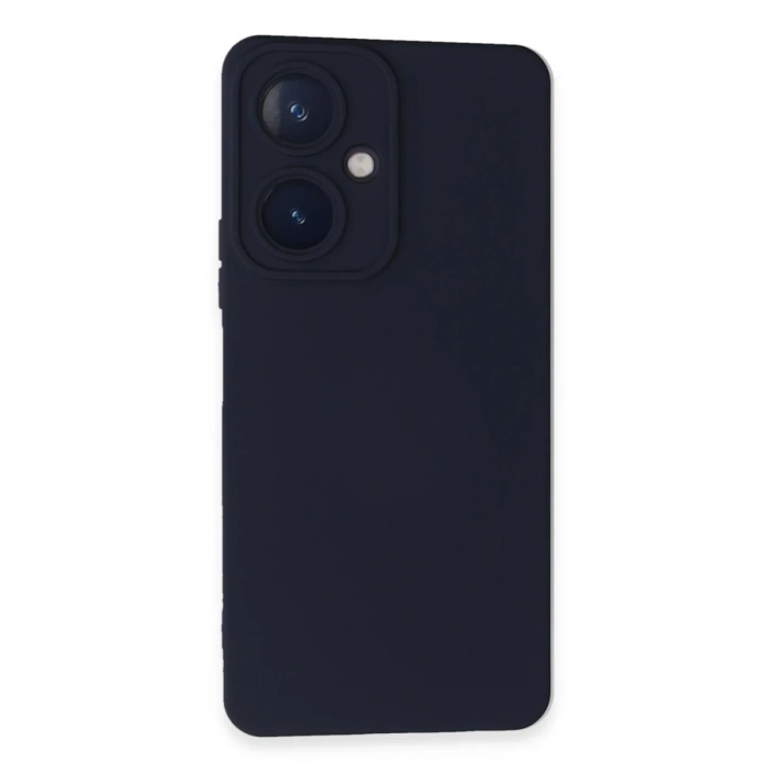 Newface Vivo Y27 Kılıf Nano içi Kadife Silikon - Lacivert