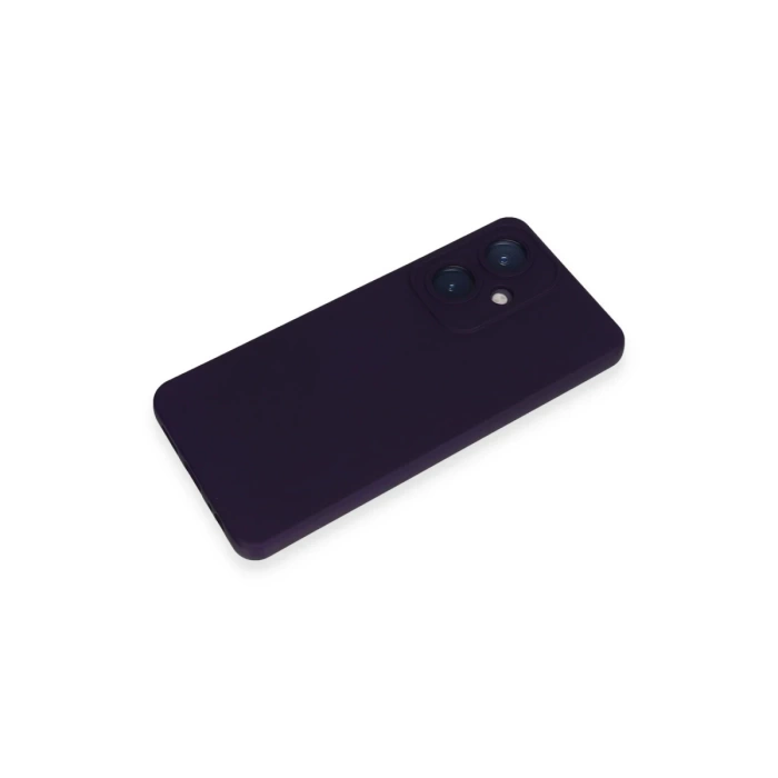 Newface Vivo Y27 Kılıf Nano içi Kadife Silikon - Mor