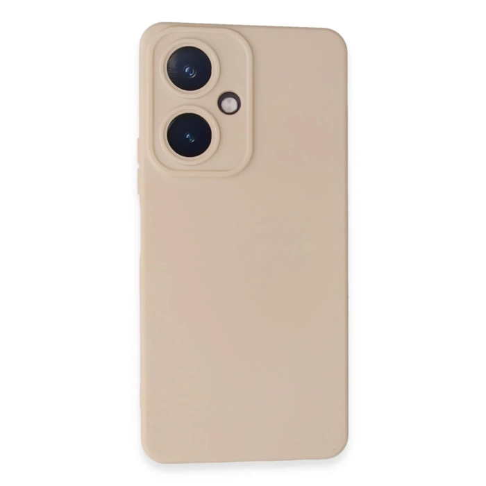 Newface Vivo Y27 Kılıf Nano içi Kadife Silikon - Pudra