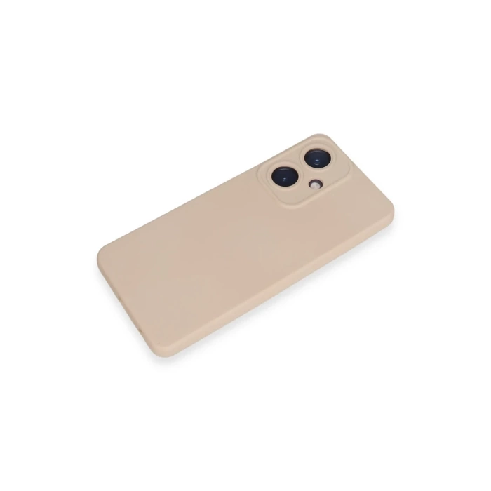 Newface Vivo Y27 Kılıf Nano içi Kadife Silikon - Pudra