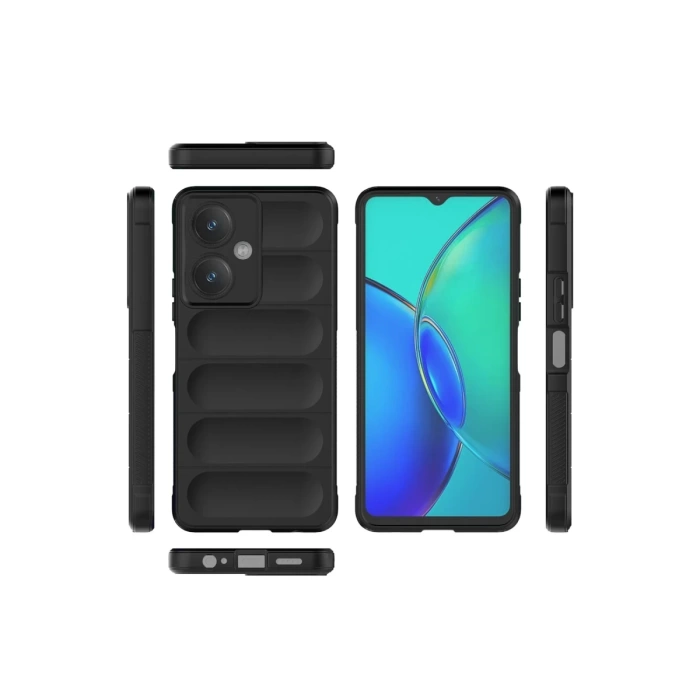 Newface Vivo Y27 Kılıf Optimum Silikon - Koyu Yeşil