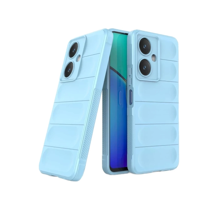 Newface Vivo Y27 Kılıf Optimum Silikon - Sky Blue