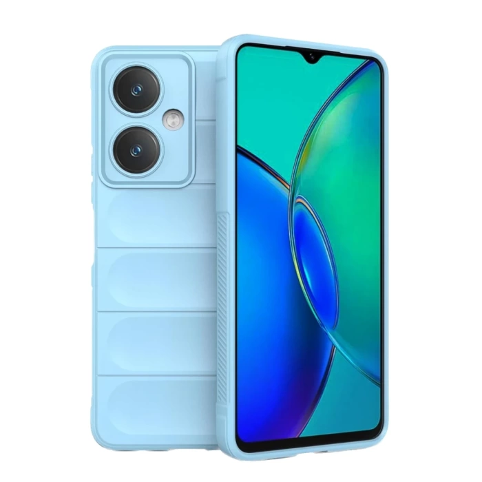 Newface Vivo Y27 Kılıf Optimum Silikon - Sky Blue