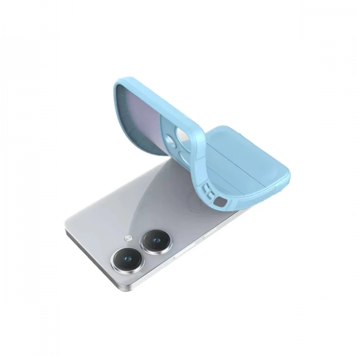 Newface Vivo Y27 Kılıf Optimum Silikon - Sky Blue