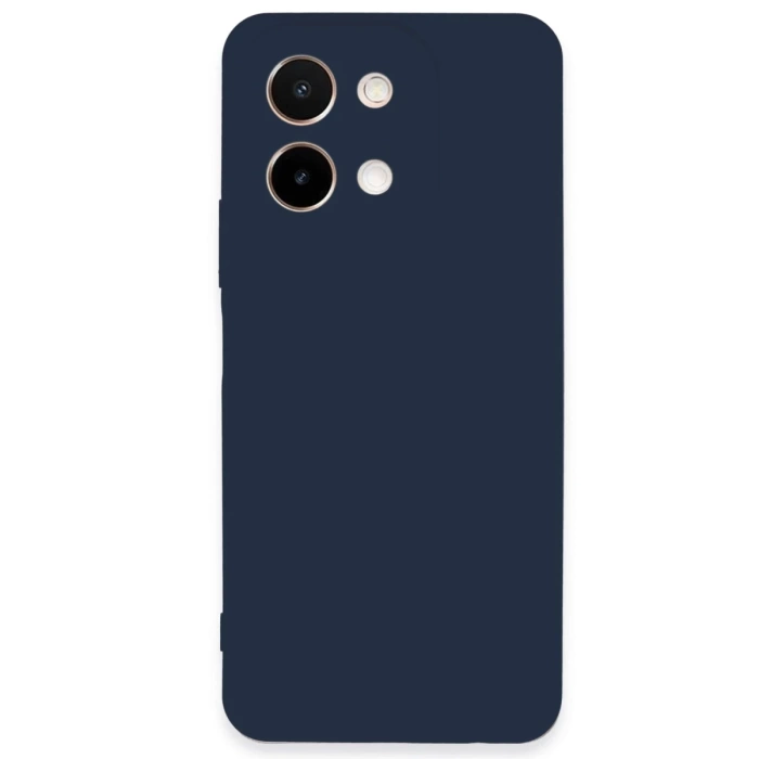 Newface Vivo Y28 Kılıf First Silikon - Lacivert