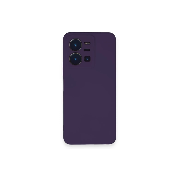 Newface Vivo Y35 Kılıf Nano içi Kadife Silikon