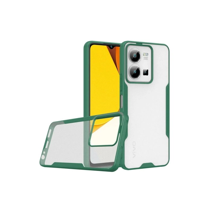 Newface Vivo Y35 Kılıf Platin Silikon