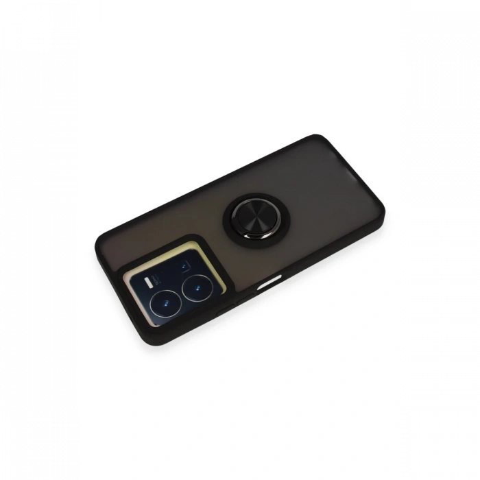 Vivo Y36 Kılıf Montreal Yüzüklü Silikon Kapak