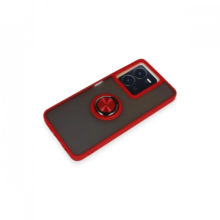 Vivo Y36 Kılıf Montreal Yüzüklü Silikon Kapak