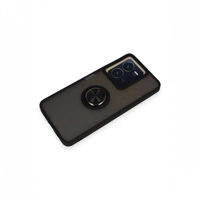 Vivo Y36 Kılıf Montreal Yüzüklü Silikon Kapak