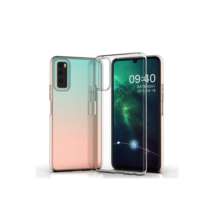 Newface Vivo Y53S Kılıf Lüx Şeffaf Silikon