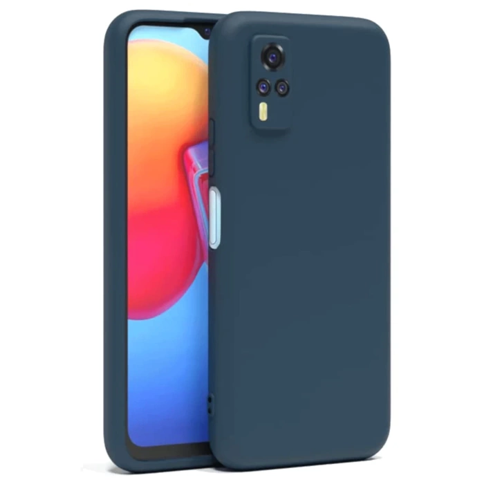 Newface Vivo Y53S Kılıf Nano içi Kadife Silikon