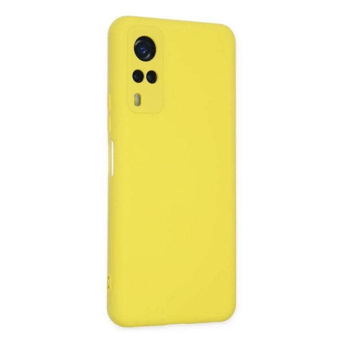 Newface Vivo Y53S Kılıf Nano içi Kadife Silikon