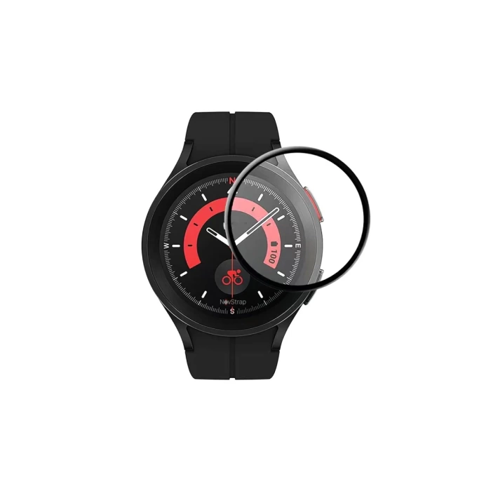 Newface Watch 5 Pro 45mm Polymer Nano Ekran Koruyucu - Şeffaf