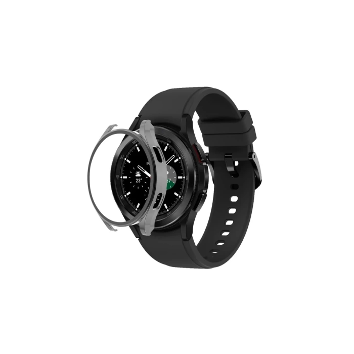 Newface Watch 5 Pro 45mm Wall Camlı Kasa Ekran Koruyucu - Uzay Grisi