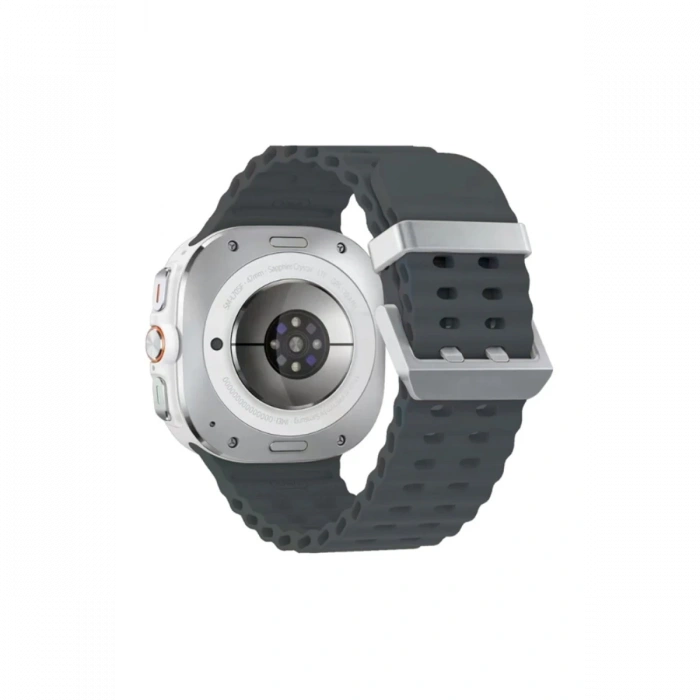 Newface Watch 7 Ultra KR417 Rug Silikon Kordon - Koyu Gri